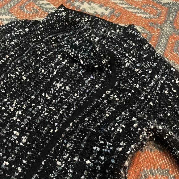 BCBGMAXAZRIA Reeve Moto Tweed like Jacket S - Picture 7 of 10